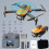 Viflosae Drone με κάμερα, κινητήρα χωρίς ψήκτρες, διατήρηση ύψους, τηλεκατευθυνόμενο 8