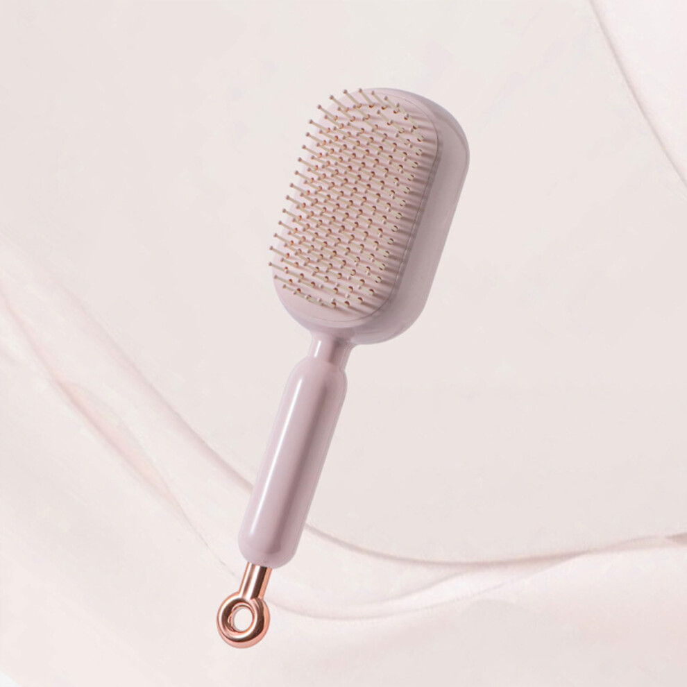 Detangling Hair Brush with Retractable Cushion, Anti Static, Gentle Scalp Massage for Women Travel