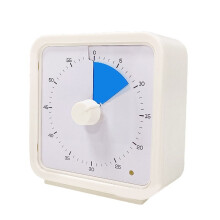 60-Minute Visual for Kids, Time Management Tool Study Classroom , Pomodoro with Silent Operation Blue