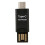 Προσαρμογέας ανάγνωσης καρτών USB3.1 τύπου C USB-C σε -SD TF για κινητό τηλέφωνο 3