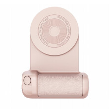 Magnetisk hållare stabilisator mobiltelefon trådlös laddare telefon fotografering stöd stativ grepp kompatibel med iPhone12 13 14