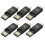 6X USB3.1Type C Προσαρμογέας ανάγνωσης καρτών USB-C σε -SD TF για κινητό τηλέφωνο υπολογιστή 1