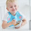 1pc Bib Silicone do Pháistí Bib Silicone do Leanaí, Bib Diner Silicone do Leanaí 5