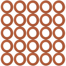 50Pcs Garden Hose Gasket Faucet Parts Washer Nozzle Rubber
