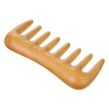 Pieptene de masaj din lemn, pieptene practic pentru păr, pieptene de uz casnic, pieptene cu dinți largi