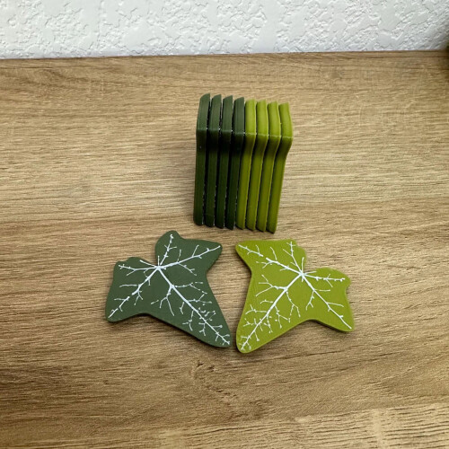 Μαγνήτης ψυγείου English Ivy - Αρθρωτό στέλεχος 20cm, 6 φύλλα, ισχυροί διακοσμητικοί 1