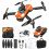 IUYT6 Drone χωρίς ψήκτρες με διπλή κάμερα, 8K HD, αποφυγή εμποδίων 360, πτυσσόμενο 1