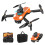 IUYT6 Drone χωρίς ψήκτρες με διπλή κάμερα, 8K HD, αποφυγή εμποδίων 360, πτυσσόμενο 3