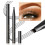 Light Brown Eyebrow Pen - 4.9" Pencil with Micro-Fork Tip for Natural, All-Day Brows (Light Brown) 1