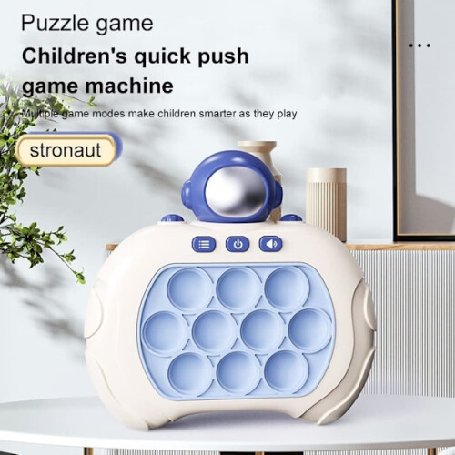 Mordely Pop It Game - Pop It Pro Light Up Game Quick Push Fidget Game Καφέ ΔΙΑΣΤΗΜΙΚΟΣ ΑΣΤΡΟΝΑΥΤΗΣ 1