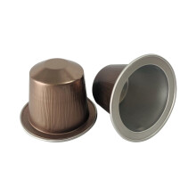 100 capsules de café vides en aluminium avec fermeture autocollante, dosettes jetables