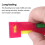 Tssuoun Color Random Automatic Embroidery Threaders Adults Household Plastic Stitch Insertion Fast Threading Device Needlework 6
