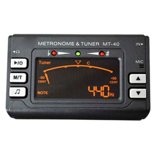 Yoone LCD Display Gitara Basowa Skrzypce Metronom Generator Dźwięków Instrument Tuner Klipowy 2