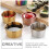 Ανοξείδωτα πιάτα σάλτσας4 τεμαχίων πιάτο Dip Cups ορεκτικά καρυκεύματα μικρό 3