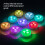 Υποβρύχιο φως πισίνας Summercome5Pack, υποβρύχιο LED με 9 χρώματα RGB, αδιάβροχο IP68, 7