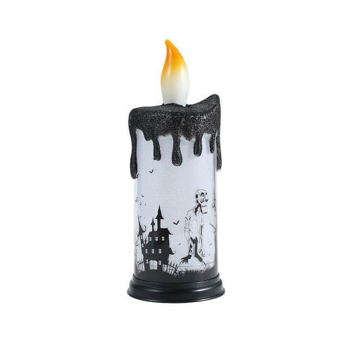 Jacenvly Νέες διακοσμήσεις για το Halloween Εσωτερικά ντυσίματα για το Halloween Φως κεριών 1