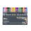 Σετ στυλό WinysinDouble Line Outline Pen, μεταλλικό στυλό Dream Flash, στυλό σήμανσης χρώματος, 2