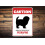Peekapoo-Hundeschild, Warnschild für Hunde, Schilder für Peekapoo-Liebhaber, Schilder für Hunderassen, Peekapoo-Geschenk, 1