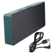 Intelligente kleine Schreibtischuhr aus Kunststoff