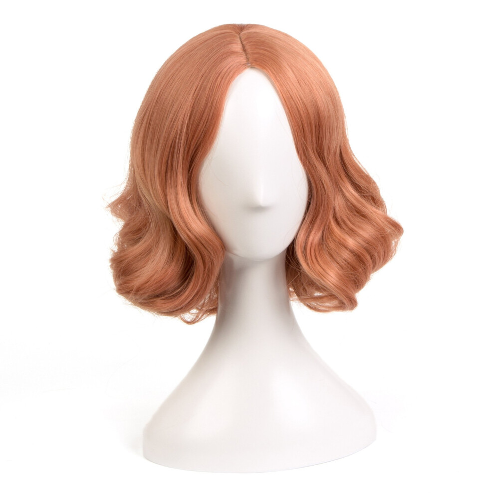 Unisex Synthetic Curly Cosplay Wig For Women Natural Look Heat Resistant Comfortable Wear