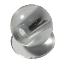 Billiard Cue Training Aid for 9Ball and Snooker, Clear Glass Acrylic Practice Tool 18mm