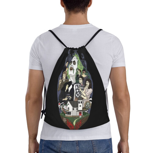 Τσάντα Beetlejuice Classic με κορδόνι, πτυσσόμενη, αθλητική, γυμναστικής, τσάντα με 1