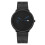 Ρολόγια Quinlirra για γυναίκες, Trend Dial, Διπλά μάτια, ζώνη με τρεις δείκτες, λουράκι 3