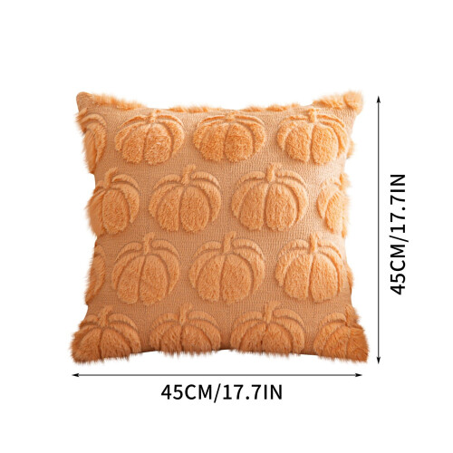 Μαξιλάρια hociret Plush3D με κολοκύθα - Διακόσμηση Φθινοπώρου/Halloween/Ευχαριστιών, Άνετα 1
