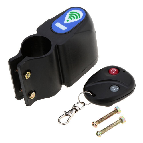 Kiplyki Remote Control Anti-Theft Wireless Alarm Lock, Black 1