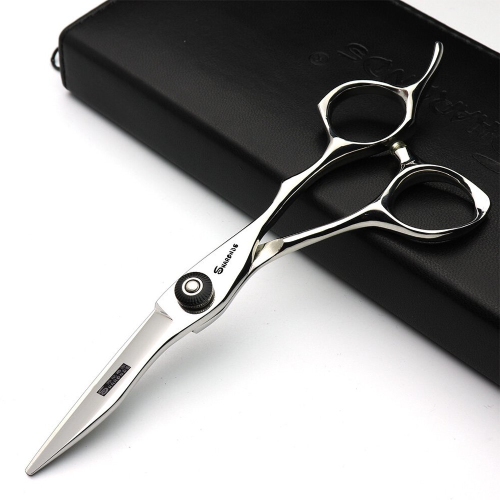 Professional Hairdressing Scissors 6 Inch 440C Stainless Steel Barber Thinning Shears Ergonomic Grip