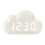 Ξυπνητήρι Tepsmf Creatives με σχεδιασμό 4Clouds, νυχτερινό φως LED με φωνητικό έλεγχο, ρολόι 4
