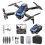 WJSXC Drone χωρίς ψήκτρες με κινητήρα και 3 κάμερες, αντοχή στον άνεμο, λειτουργία 2
