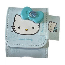Sanrio Hello Kitty læderetui kompatibel med Apple AirPods1/2/3 & Pro/Pro2 - Beskyttende anti-fald cover