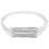 Κομψό βραχιόλι για Fitbit Flex2, ρυθμιζόμενο βραχιόλι από ανοξείδωτο ατσάλι υψηλής 3