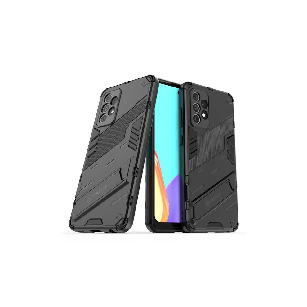Compatible With Samsung A23 5G Shockproof Cover With Kickstand Thinarmor V2 Black 9173940031326