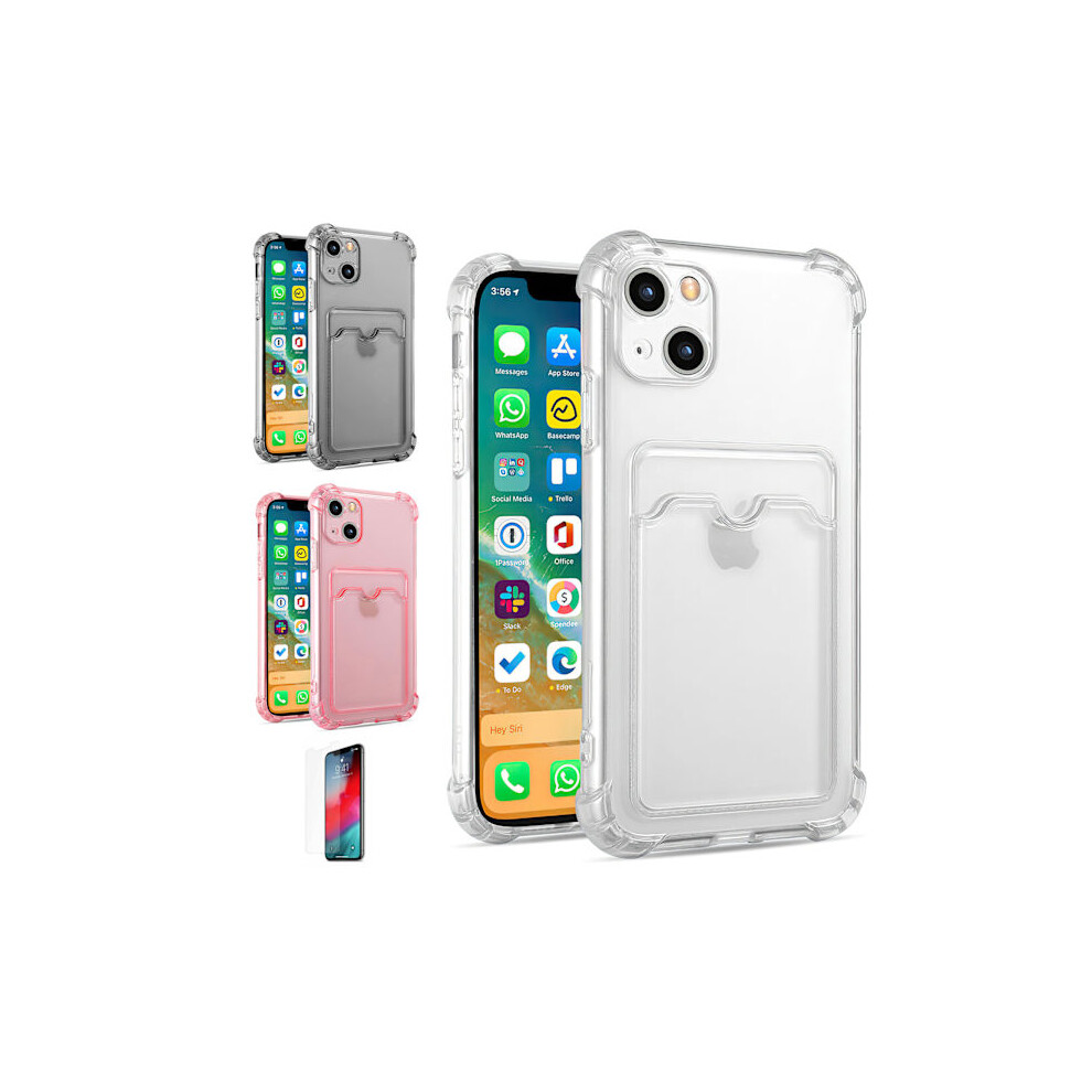 Compatible With Iphone 15 - Case / Protection / Card Slot Pink 9173940031579
