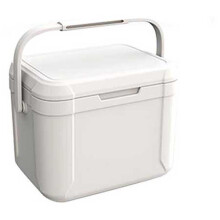 Utensílios de cozinha VALSEEL - Caixa térmica de camping de 6 litros - Lancheira térmica rígida com retenção de gelo - Refrigerador portátil