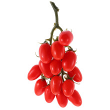 Kunstig frugt Cherrytomat Falsk plastik Livlig simulering frugtmodel hus køkken dekoration
