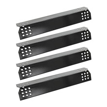 Plaque chauffante de rechange en acier émaillé pour four Nexgrill 720-0830H et Grill Master 720-0697 - Lot de 4