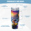 Ποτήρι Mickey Mouse 40oz με λαβή και καλαμάκι, αδιάβροχο, μονωμένο, με καπάκι και 6
