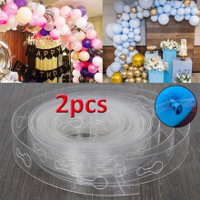 WinysinStrip DIY Tape2PCS Strip Celebrate Connect Arch Balloo Ketju Sisustus Balloo Kodinsisustus