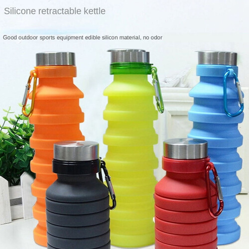 550ML Πτυσσόμενο Κύπελλο Αθλητικής Ταξιδιωτικής Κούπας Πτυσσόμενο Τηλεσκοπικό 1