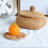 Round Rattan Woven Drinks Coaster,Handmade Teacup Insulation Coasters Home Cup Mat 3