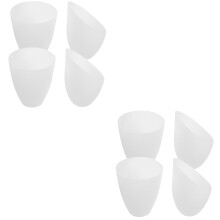 8 szt. plastikowych abażurów, małych abażurów do lamp stołowych, lampek nocnych, dekoracyjnych abażurów