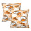 Capas de almofada Hello Kitty, pacote com 2 unidades, 40x40 cm (16"x16") 1