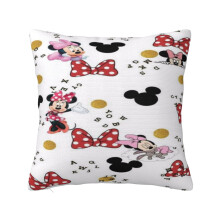 Capa de almofada decorativa com estampa do Mickey Mouse, ideal para sofá e decoração de casa. Escolha a capa de almofada perfeita para cada