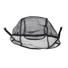 Perucă unisex cu căptușeală respirabilă, tip snood (negru)