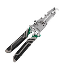 Yonrjhukm Krimptangset - Ratel voor krimpkousen, geïsoleerde nylon, niet-geïsoleerde, ferrule-, open barrel- en zonnecelconnectoren