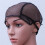 Unisex Υφαντή Περούκα με Επένδυση Snood και Αναπνεύσιμο Δίχτυ (Μαύρο) 6