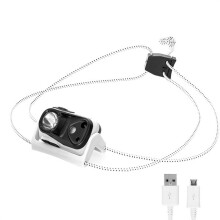 COB-LED-Scheinwerfer mit Rotlichtsensor, Mini-USB-Scheinwerfer mit eingebautem Akku, multifunktional